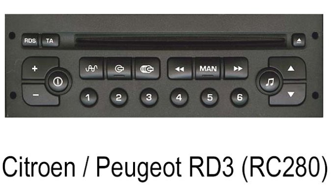 Adaptér pro ovládání na volantu PEUGEOT CITROEN FIAT od 2002