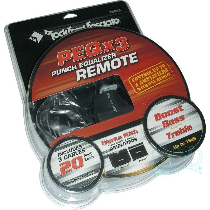 Ovladač pro zesilovač ROCKFORD FOSGATE PEQX3 