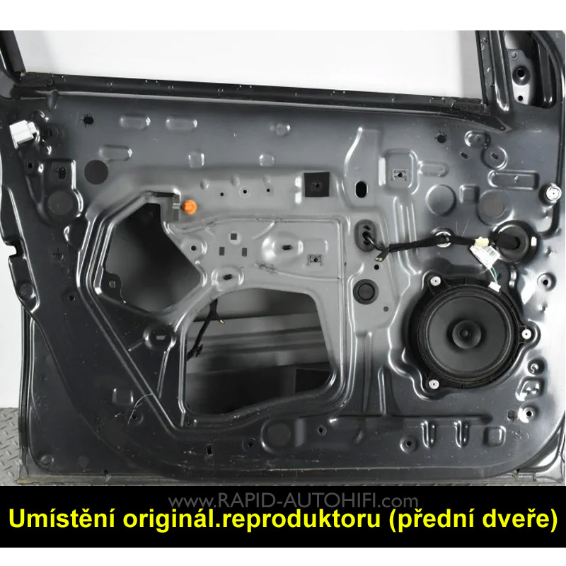 Reproduktory DACIA Duster 2017-2024 ESX HZ6.2Cv2 sada s redukcemi