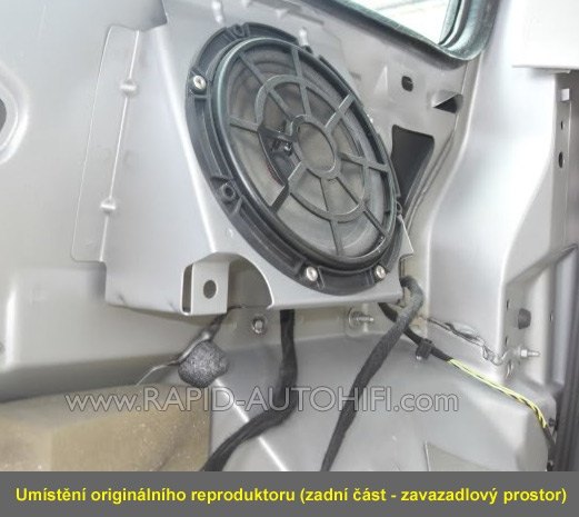 Reproduktory FIAT Ulysse PEUGEOT 807 ESX SXE62 s redukcemi