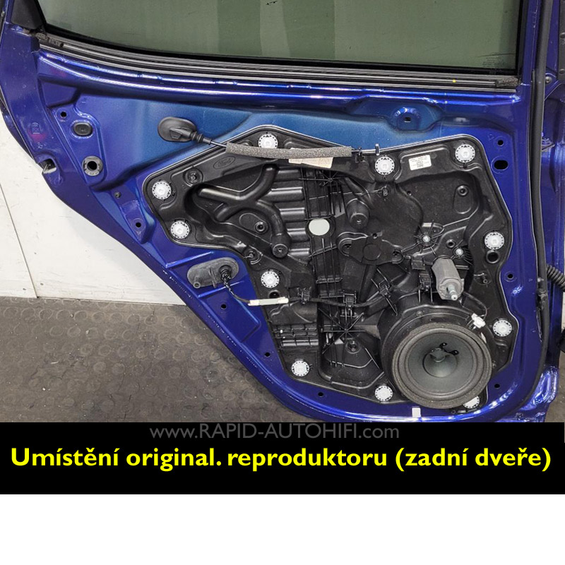Reproduktory FORD Fiesta 2008-2018 Renegade RX62 s redukcemi