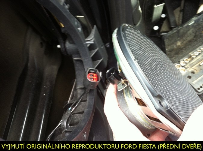Reproduktory FORD Fiesta 2002-2008 ESX HZ572 s redukcemi