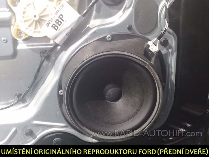 Reproduktory FORD C-MAX 2003-2010 ESX HZ6.2W Přední s redukcemi