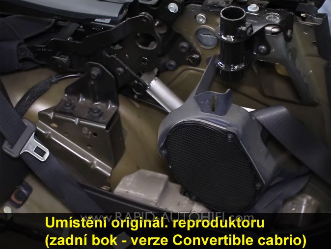 Reproduktory FORD Mustang 2005-2014 Rockford Fosgate T1572 s redukcemi