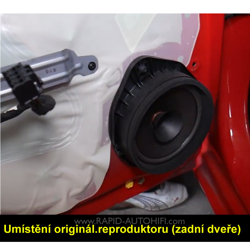 Reproduktory CHEVROLET Cruze Crunch DSX62 s redukcemi