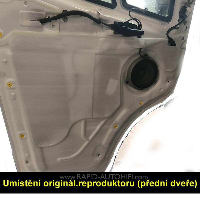 Reproduktory IVECO Daily od 2014 ESX SXE62 sada s redukcemi