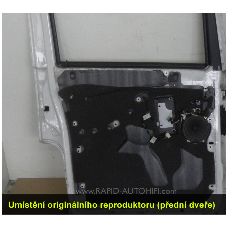 Reproduktory MERCEDES-BENZ Vito Viano 2006-2014 ESX QX5.2C s redukcemi