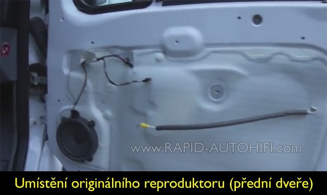 Reproduktory MERCEDES-BENZ Sprinter 2006-2018 Rockford Fosgate R152-S
