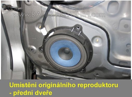 Reproduktory NISSAN X-Trail 2001-2013 Renegade RX62 s redukcemi