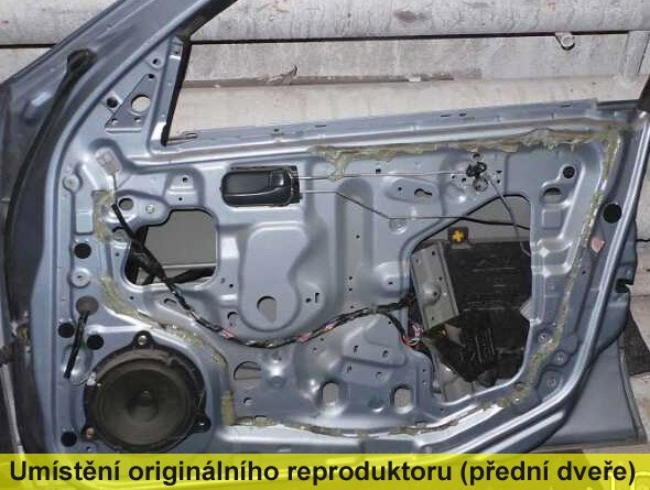 Reproduktory NISSAN Almera 2000-2006 Renegade RX62 s redukcemi