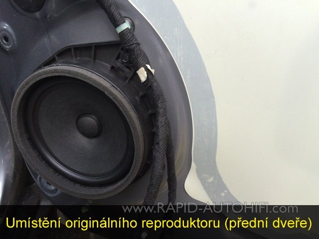 Reproduktory OPEL Astra J ESX SXE62 s redukcemi