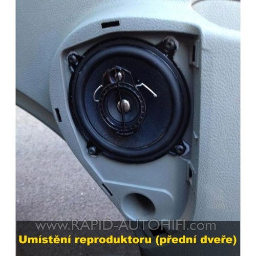 Reproduktory RENAULT Master 1997-2010 ESX HZ52 s redukcemi