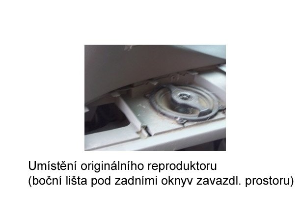 Reproduktory RENAULT Scenic HZ52 Zadní s konektory