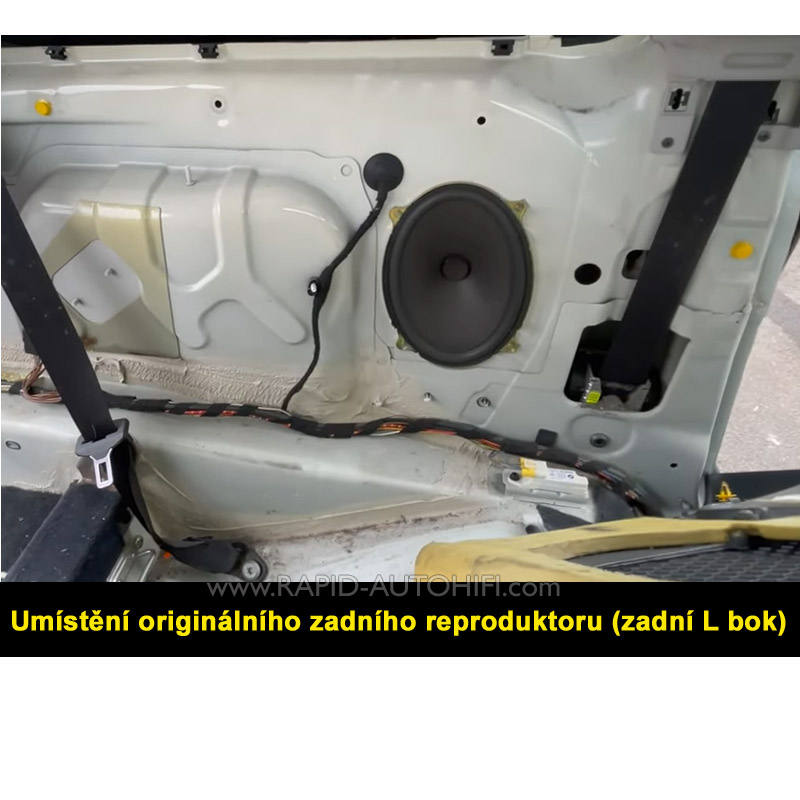 Reproduktory Mini Cooper R50 R52 R53 Renegade RX693 Zadní s redukcemi
