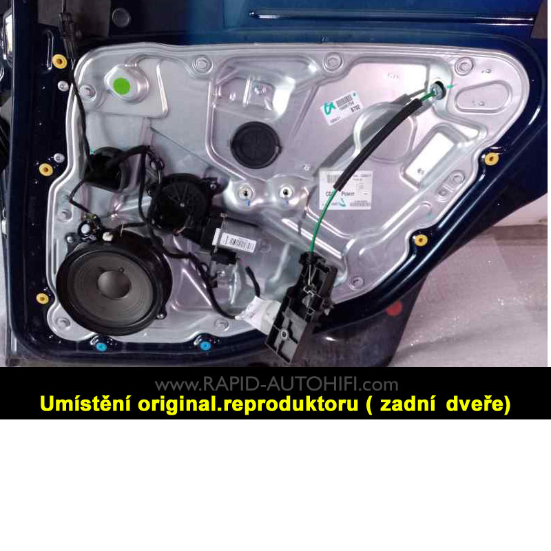Reproduktory ALFA ROMEO 159 ESX HZ62 s redukcemi