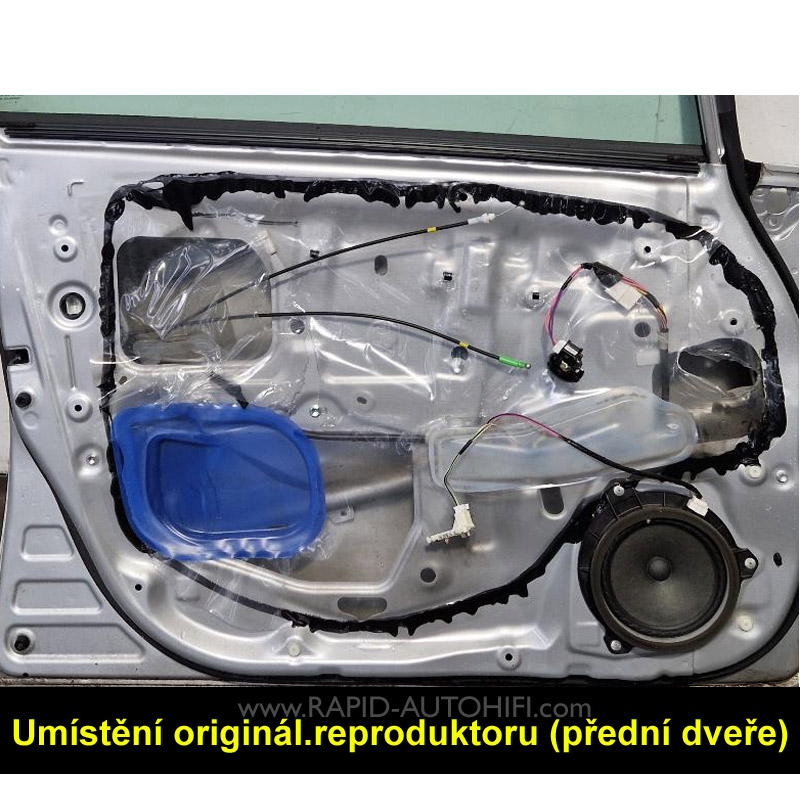 Reproduktory TOYOTA Auris E150 ESX SXE62 s redukcemi