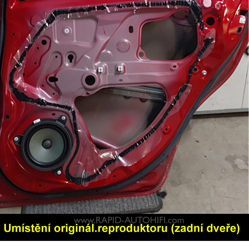 Reproduktory TOYOTA Yaris 2011-2019 ESX SXE62 s redukcemi