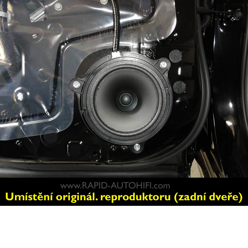 Reproduktory NISSAN Leaf Crunch DSX62 Sada s redukcemi