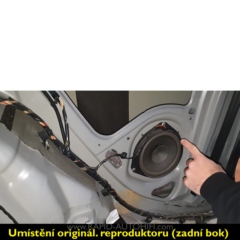 Reproduktory ALFA ROMEO MiTo ESX HZ6.2W s redukcemi