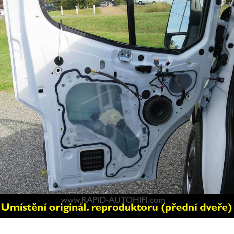Reproduktory FORD Transit Renegade RX62 s redukcemi