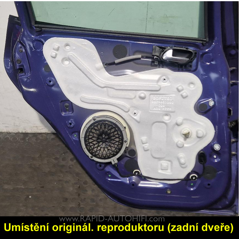 Reproduktory PEUGEOT 208 2012-2018 ESX SXE6.2W s redukcemi