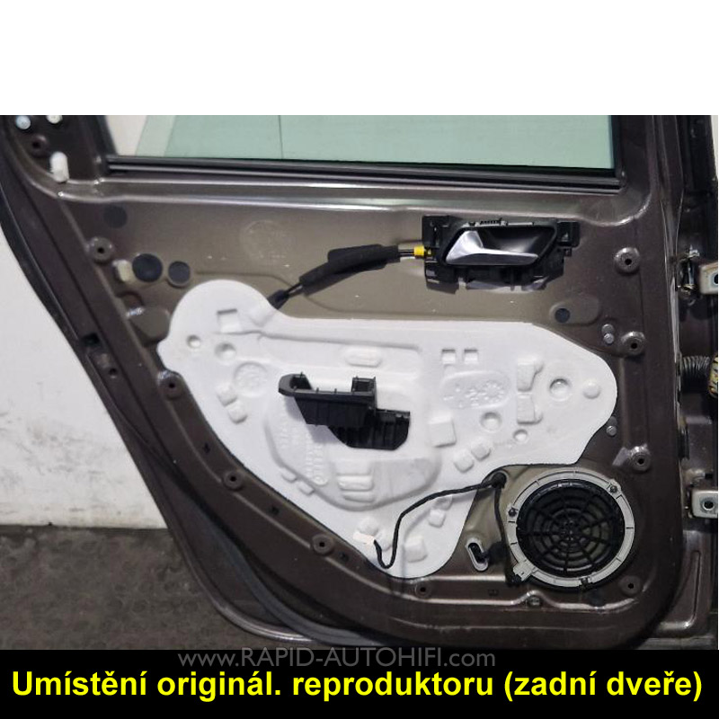 Reproduktory PEUGEOT 308 ESX SXE62 s redukcemi