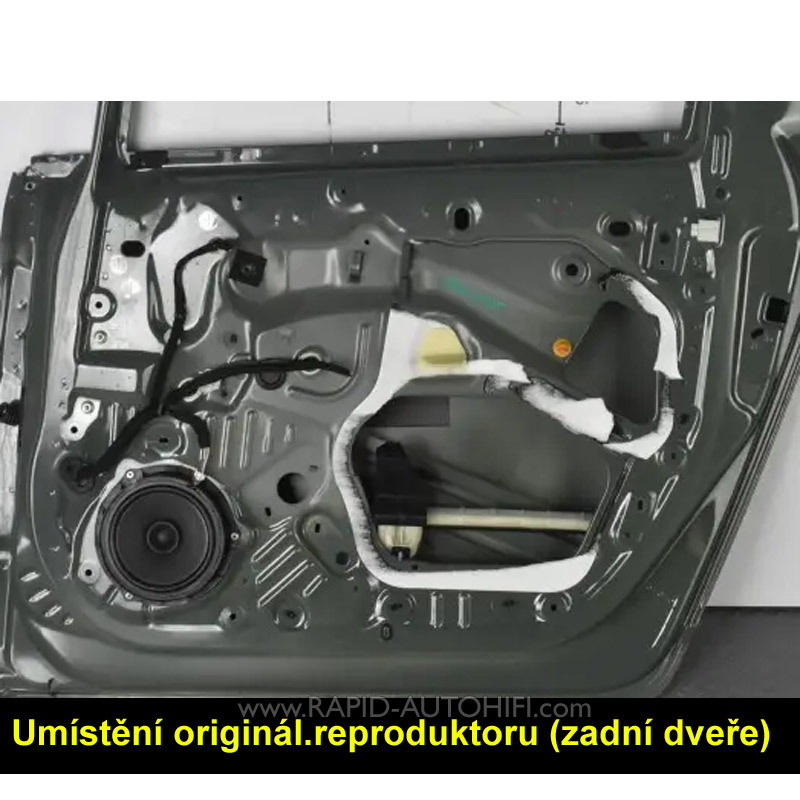 Reproduktory DACIA Jogger Lightning Audio S4.65C Sada s redukcemi