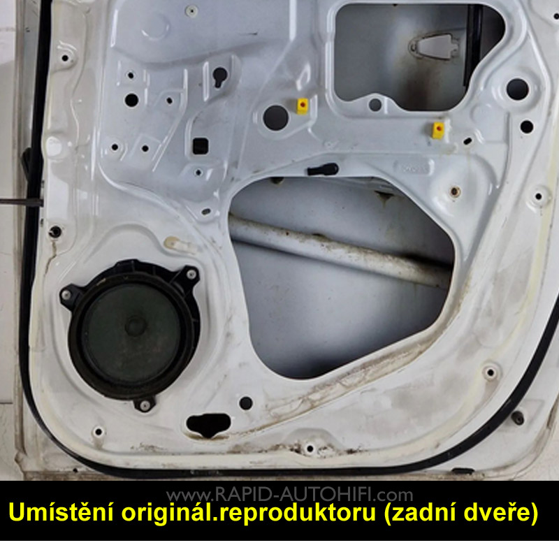 Reproduktory TOYOTA Hilux ESX SXE6.2W s redukcemi
