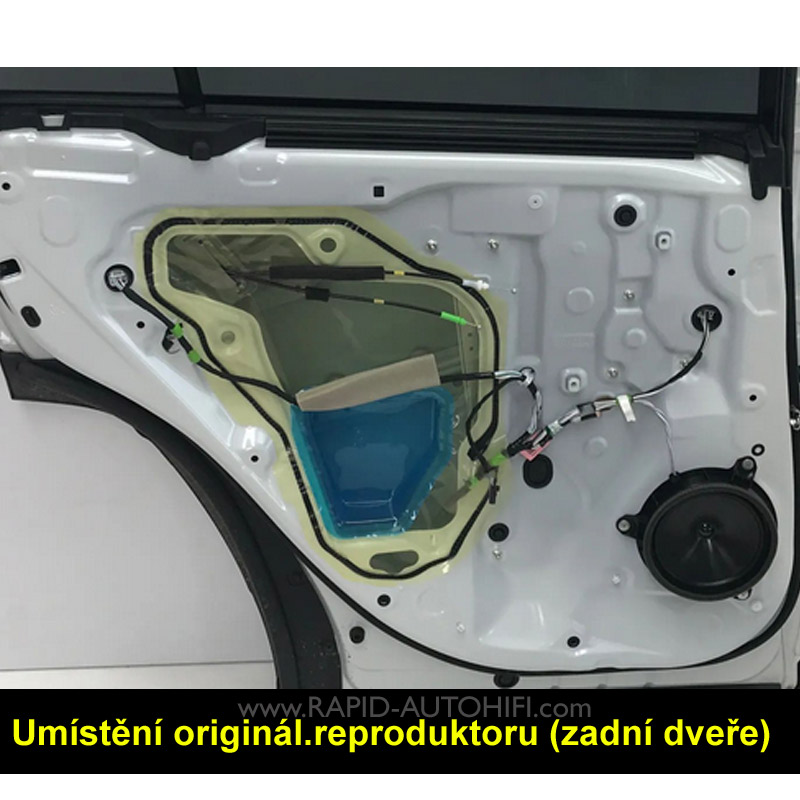 Reproduktory TOYOTA Rav4 2019-2025 Renegade RX6.2C s redukcemi