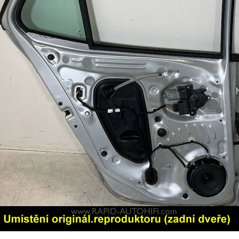 Reproduktory ŠKODA Fabia IV. ESX SXE6.2W s redukcemi