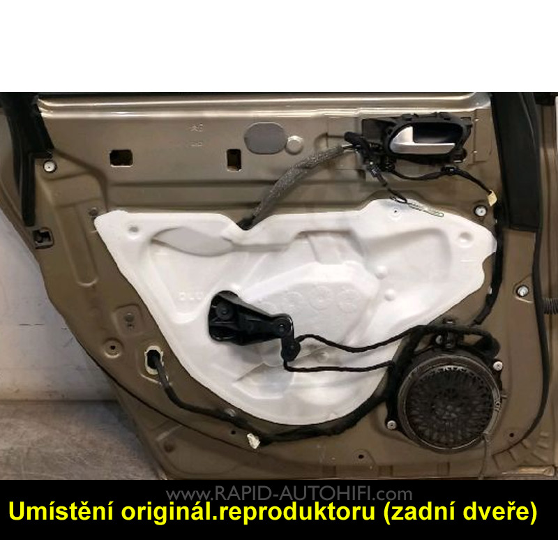Reproduktory CITROEN C5 2008-2017 ESX SXE6.2W sada s redukcemi