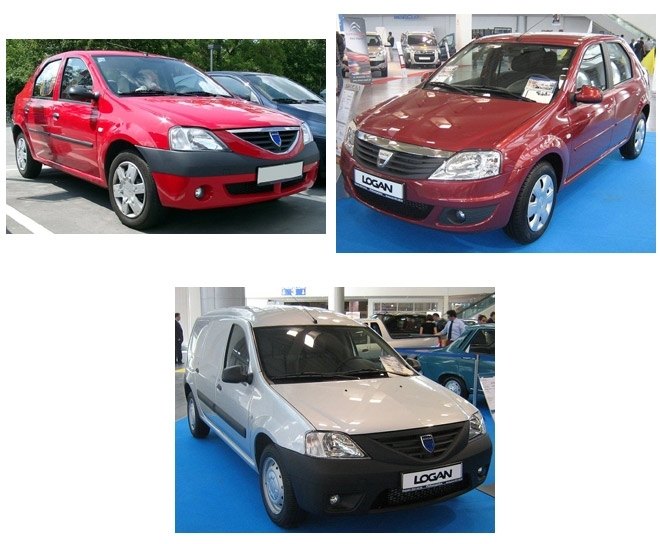 Střešní autoanténa DACIA Sandero Logan Duster Dokker 