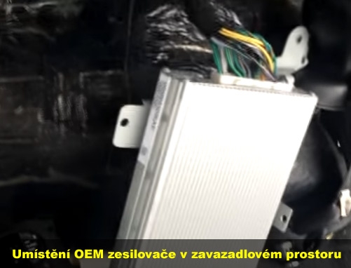 Adaptér pro aktivní audio systém CHRYSLER JEEP DODGE 2004-2008