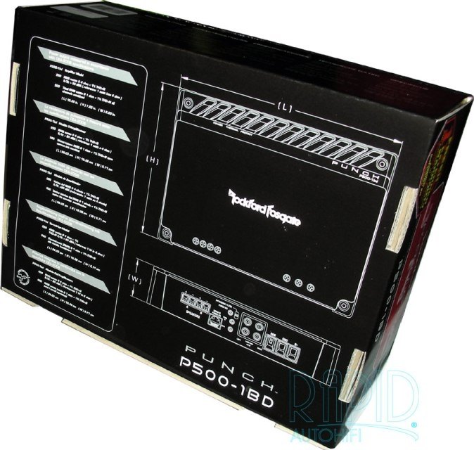 Zesilovač ROCKFORD FOSGATE Punch P500-1BD 