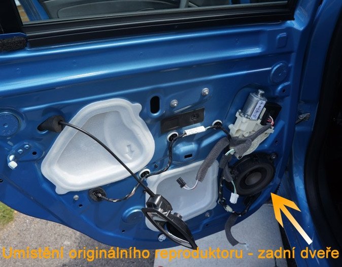 Reproduktory RENAULT MEGANE III. ESX HZ52 s redukcemi