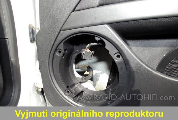 Reproduktory SEAT Toledo 2004-2009 Crunch DSX62 s redukcemi