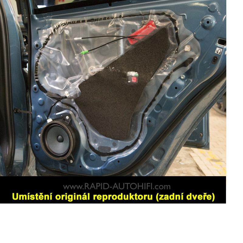Reproduktory TOYOTA Auris E180 ESX HZ62 s redukcemi