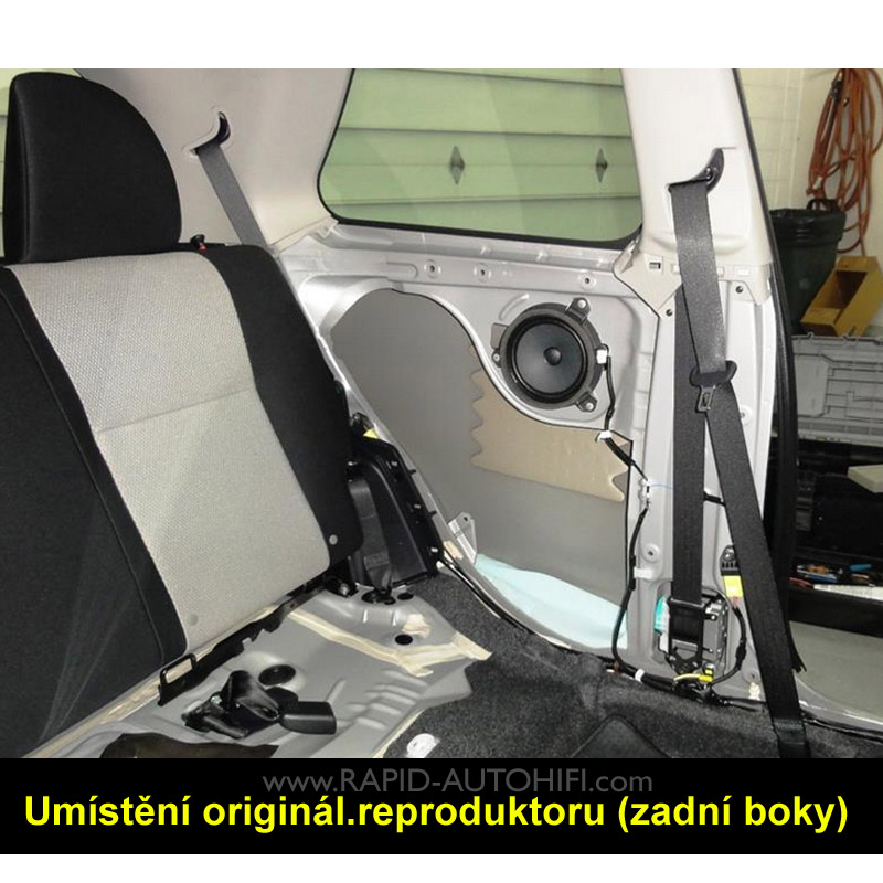 Reproduktory TOYOTA Yaris 2011-2019 Crunch DSX62 s redukcemi