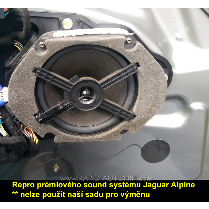 Reproduktory JAGUAR S-Type ESX HZ6.2W s redukcemi
