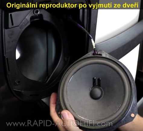 Reproduktory CITROEN Jumper od 2006 ESX SXE62 s redukcemi