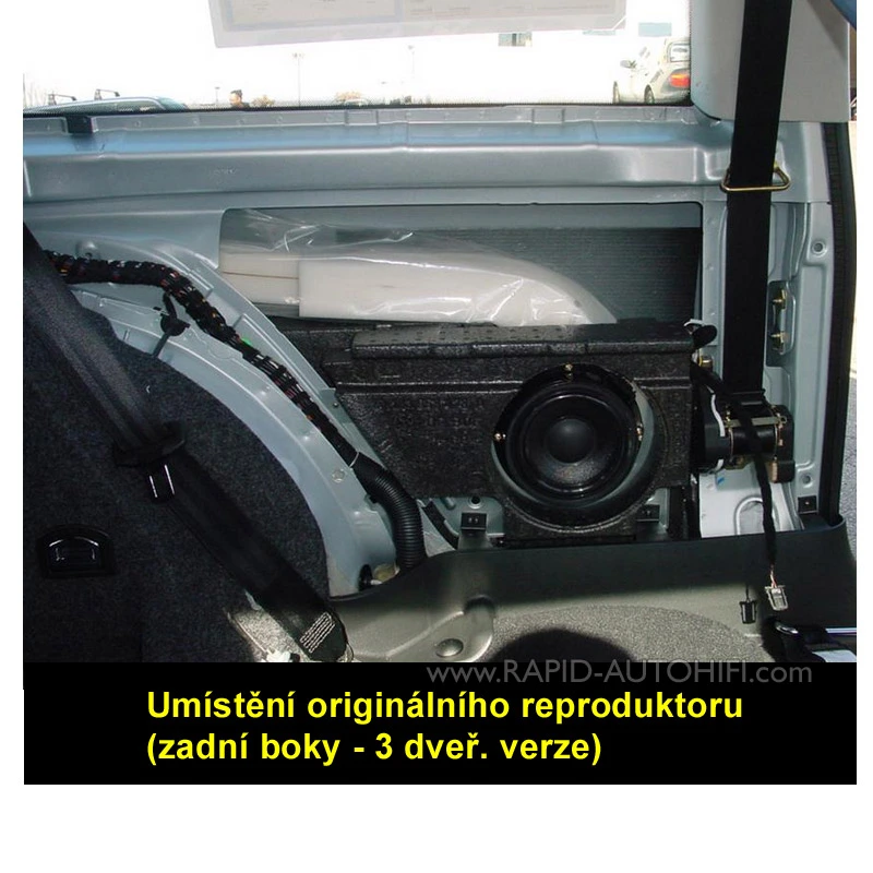 Reproduktory VW GOLF 4 Renegade RX62 s redukcemi