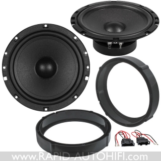 Reproduktory VW PASSAT B8 ESX SXE6.2W Zadní s redukcemi