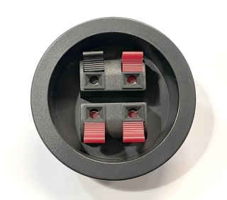 Reproduktorový terminál kulatý Dorro ConTerm 4 x 4 PU pro subwoofer