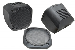 Reproduktorové boxy pro montáž 13 cm reproduktorů