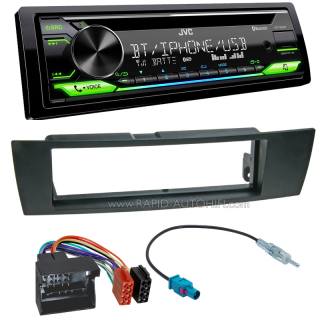 Autorádio BMW E90 E91 E92 E93 JVC KD-T922BT Bluetooth s instalační sadou