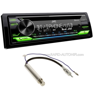 Autorádio VW Passat B5 B5.5 JVC KD-T922BT Bluetooth s instalační sadou