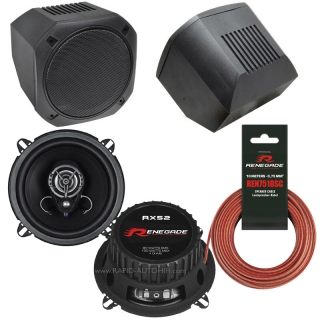 Reproduktory Renegade RX52 s Boxy 13 cm Univerzální Montážní Sada