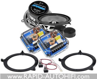Reproduktory BMW E46 Lightning Audio S4.525C Přední s redukcemi