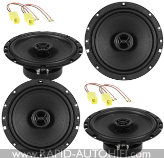 Reproduktory ALFA ROMEO 156 ESX SXE62 Přední+Zadní s redukcemi