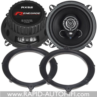 Reproduktory AUDI A4 B5 Renegade RX52 Přední s redukcemi